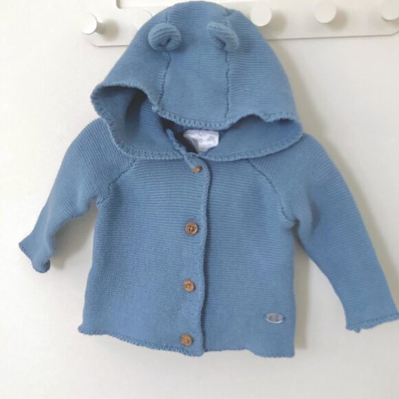 Baby Sweater Bundle 0-3M - Blue & Green - Picture 5 of 11